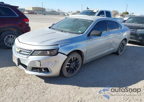 2015 Chevrolet Impala Ls z USA, uszkodzony, nr VIN 1G11Z5SL6FU103710